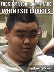 Cookies Funny Face GIF - Cookies Funny Face Cookie Boy GIFs