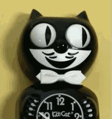 I Detect A Lie GIF - Cat Eyes Clock GIFs