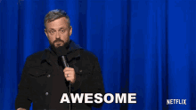 Awesome Nate Bargatze GIF - Awesome Nate Bargatze The Greatest Average American GIFs