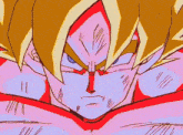 a cartoon drawing of a man with a very angry expression on his face