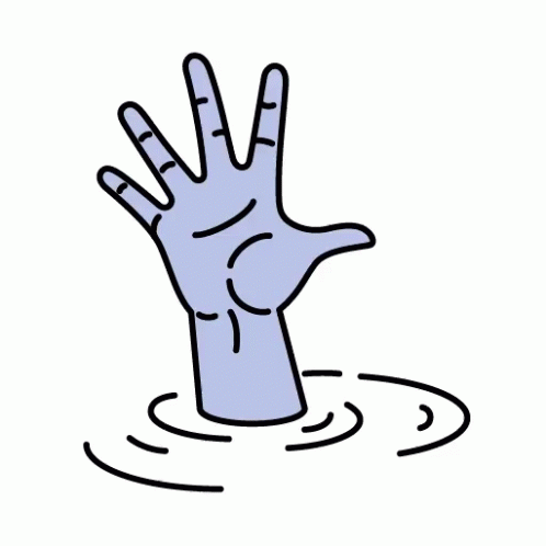 Hand Drowning GIF - Hand Drowning Help - Discover & Share GIFs