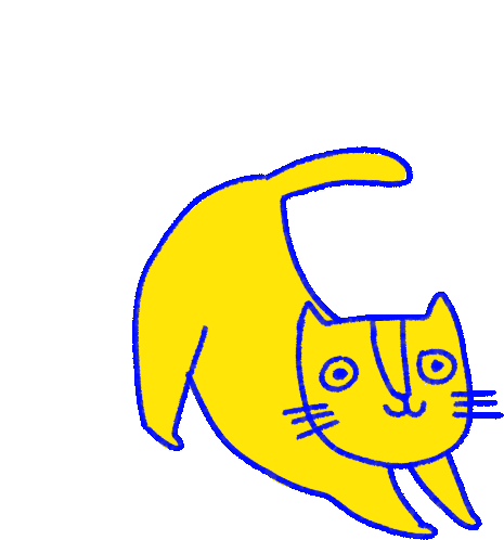 Happy Cat Sticker - Happy Cat Fun Stickers