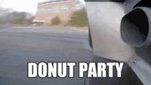 Donut Party Car GIF