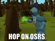 Osrs Hop On GIF - Osrs Hop On Lil Smokey GIFs