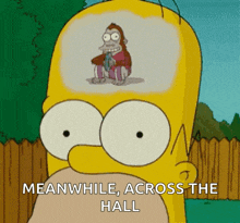 Homer Simpson The Simpsons GIF - Homer Simpson The Simpsons Monkey GIFs