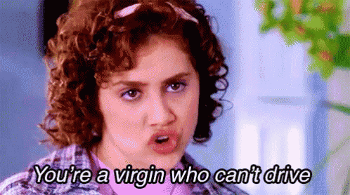 You&rsquo;Re A Virgin Who Can&rsquo;T Drive - Clueless GIF - Clueless Brittany 