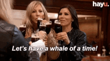 Whale Of A Time Rhoc GIF - Whale Of A Time Rhoc Real Housewives GIFs
