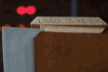 a folder with the name lacey dike on it