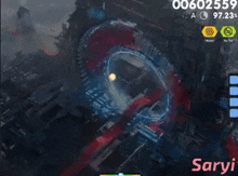 a screenshot of a video game with the number 5 written on it .