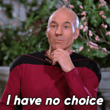 I Have No Choice Captain Jean Luc Picard GIF - I Have No Choice Captain Jean Luc Picard Locutus Of Borg GIFs