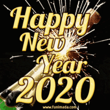 Happy New Year2020 Fireworks GIF - Happy New Year2020 Fireworks 2020 GIFs