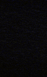 a yellow swirl on a black background with a clock in the center