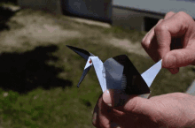 コウノトリ Oriental Crane 折り紙 GIF - Kounotori Origami GIFs
