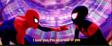 Spider Man I Love You GIF - Spider Man I Love You Im So Proud GIFs