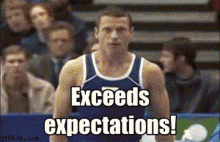 Exceeds Expectations Overachiever GIF - Exceeds Expectations Overachiever Sport Fail GIFs