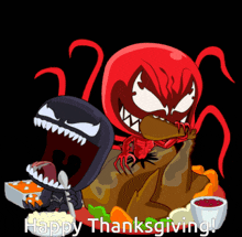 Venom Carnage GIF - Venom Carnage Thanksgiving GIFs