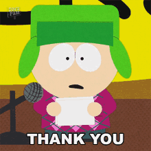 Thank You Kyle Broflovski GIF - Thank You Kyle Broflovski South Park GIFs