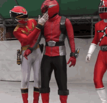 Super Sentai Red Buster GIF - Super Sentai Red Buster Gosei Red GIFs