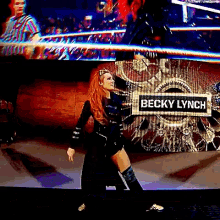 becky lynch entrance wwe main event wrestling