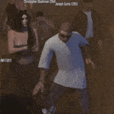 a screenshot of a video game with the name christopher gluckman on the bottom