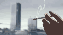 Smoking Tired GIF - Smoking Tired Anime GIFs