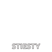 a pixelated image of a man in a purple shirt with the word stiesty written below him