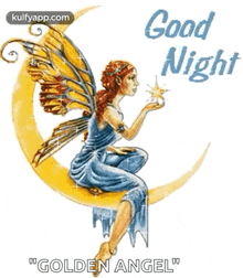 Good Night Angel Good Night Wishes GIF - Good Night Angel Good Night Wishes Good Night Greetings GIFs