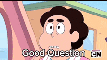 Good Question Steven Universe GIF - Good Question Steven Universe Spinel GIFs