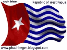 West Papua Flag GIF - West Papua Flag Waving Flag GIFs