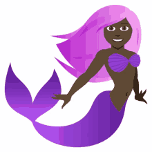 mermaid happy