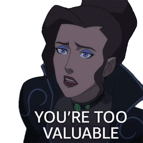 You Are Too Valuable Delilah Briarwood Sticker - You Are Too Valuable Delilah Briarwood The Legend Of Vox Machina Stickers