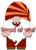 Gnome Proud Of You Sticker