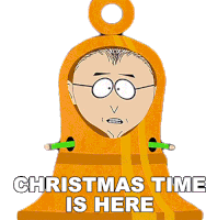 Christmas Time Is Here Mr Mackey Sticker - Christmas Time Is Here Mr Mackey South Park Stickers