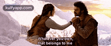 Whatever You Own,That Belongs To Me.Gif GIF - Whatever You Own That Belongs To Me Baahubali GIFs