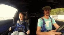 4 Year Old Gets The Ride Of His Life GIF - Kid Drift Car GIFs