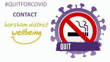 smoking quit for covid stop smoking no smoking horsham district wellbeing