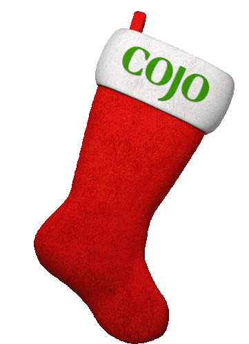 Cojo Stocking Sticker - Cojo Stocking Christmas Stickers