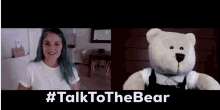 Talk To The Bear Bobby The Bear GIF - Talk To The Bear Bobby The Bear Dance Party GIFs