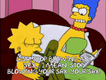 Lisa Stop Blowing My Sex GIF - Lisa Stop Blowing My Sex GIFs