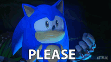 Please Sonic The Hedgehog GIF - Please Sonic The Hedgehog Sonic Prime GIFs