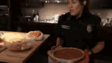 Station19 Getting Thanksgiving Ready GIF - Station19 Getting Thanksgiving Ready Andy Herrera GIFs