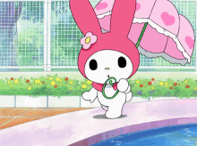 LINE Official Stickers  My Melody Moving Backgrounds Example with GIF  Animation