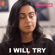 I Will Try Naina Bhan GIF - I Will Try Naina Bhan Pinkvilla GIFs