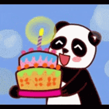 Panda Birthday GIF - Panda Birthday GIFs