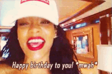 Rihanna Birthday GIF - Rihanna Birthday Kiss GIFs