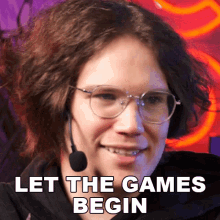 Let The Games Begin Maxwell Joseph Stanley GIF