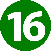 16 sixteen