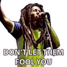 dont let them fool you bob marley could you be loved singing concert