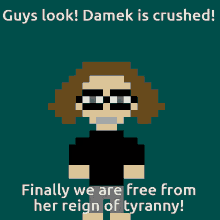 Pixelated Damek Is Crushed GIF - Pixelated Damek Is Crushed Free From Reign Pg Tyranny GIFs