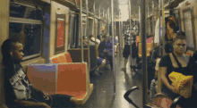 Subway Car GIF - Subway Subwaycar Peoplewatching GIFs